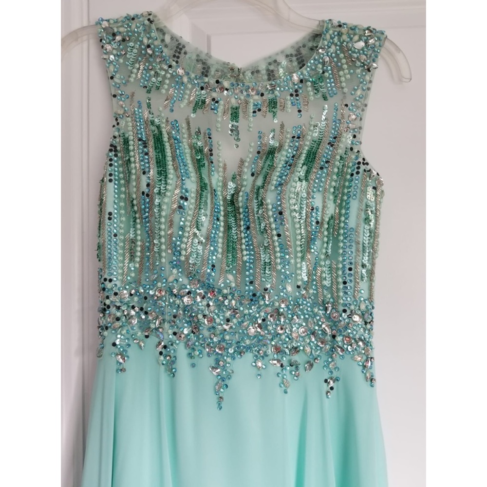 Dave & Johnny Light Blue Dress